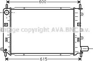 Ava Quality Cooling FDA2151 - Radiatore, Raffreddamento motore autozon.pro