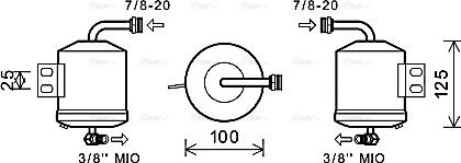 Ava Quality Cooling FDD453 - Essiccatore, Climatizzatore autozon.pro