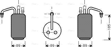 Ava Quality Cooling FD D017 - Essiccatore, Climatizzatore autozon.pro