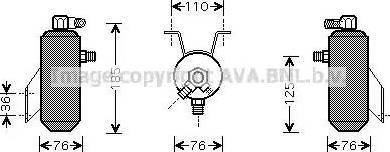 Ava Quality Cooling FD D342 - Essiccatore, Climatizzatore autozon.pro