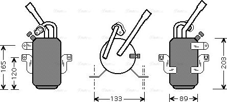 Ava Quality Cooling FD D311 - Essiccatore, Climatizzatore autozon.pro