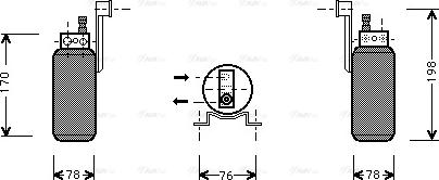 Ava Quality Cooling FD D296 - Essiccatore, Climatizzatore autozon.pro