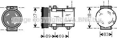 Ava Quality Cooling FD K322 - Compressore, Climatizzatore autozon.pro