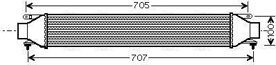 Ava Quality Cooling FT 4321 - Intercooler autozon.pro