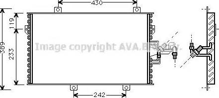 Ava Quality Cooling FT 5153 - Condensatore, Climatizzatore autozon.pro