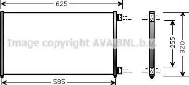 Ava Quality Cooling FT 5256 - Condensatore, Climatizzatore autozon.pro