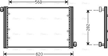 Ava Quality Cooling FT 5272 - Condensatore, Climatizzatore autozon.pro