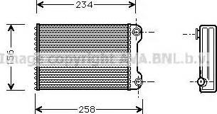 Ava Quality Cooling FT 6242 - Scambiatore calore, Riscaldamento abitacolo autozon.pro