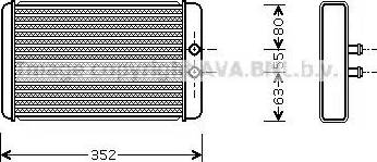 Ava Quality Cooling FT 6265 - Scambiatore calore, Riscaldamento abitacolo autozon.pro