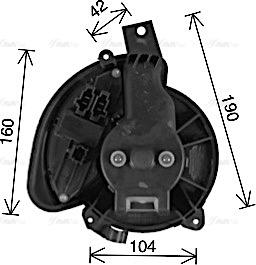 Ava Quality Cooling FT8475 - Ventilatore abitacolo autozon.pro