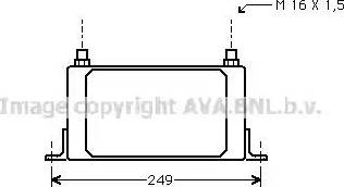 Ava Quality Cooling FT 3137 - Radiatore olio, Cambio automatico autozon.pro