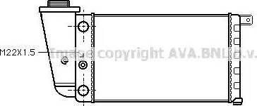 Ava Quality Cooling FT 2097 - Radiatore, Raffreddamento motore autozon.pro