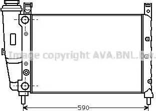 Ava Quality Cooling FT 2122 - Radiatore, Raffreddamento motore autozon.pro