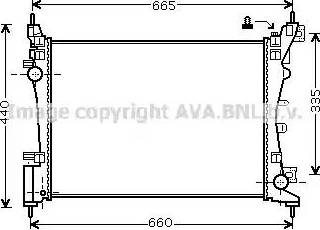 Ava Quality Cooling FT 2318 - Radiatore, Raffreddamento motore autozon.pro