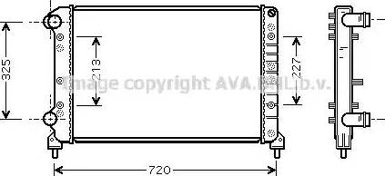 Ava Quality Cooling FT 2261 - Radiatore, Raffreddamento motore autozon.pro