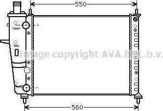 Ava Quality Cooling FT 2233 - Radiatore, Raffreddamento motore autozon.pro