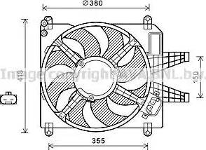 Ava Quality Cooling FT7589 - Ventola, Raffreddamento motore autozon.pro