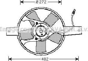 Ava Quality Cooling FT 7534 - Ventola, Raffreddamento motore autozon.pro