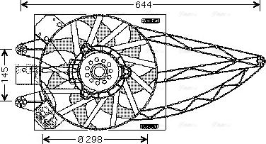 Ava Quality Cooling FT 7527 - Ventola, Raffreddamento motore autozon.pro