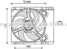 Ava Quality Cooling FT7577 - Ventola, Raffreddamento motore autozon.pro