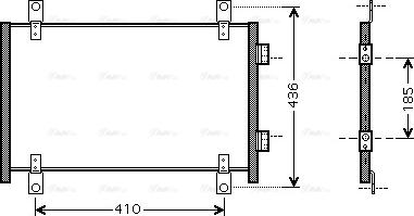 Ava Quality Cooling FTA5302 - Condensatore, Climatizzatore autozon.pro