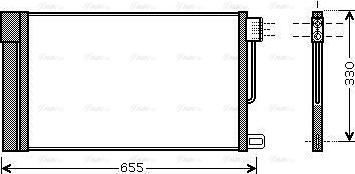 Ava Quality Cooling FTA5314D - Condensatore, Climatizzatore autozon.pro