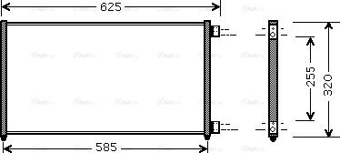 Ava Quality Cooling FTA5256 - Condensatore, Climatizzatore autozon.pro