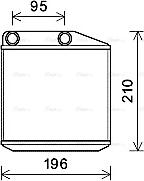 Ava Quality Cooling FTA6313 - Scambiatore calore, Riscaldamento abitacolo autozon.pro