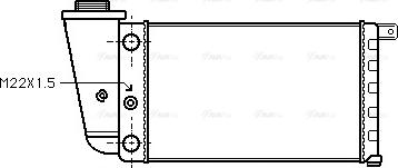 Ava Quality Cooling FTA2097 - Radiatore, Raffreddamento motore autozon.pro