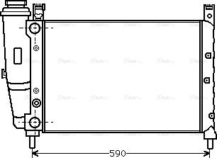 Ava Quality Cooling FTA2122 - Radiatore, Raffreddamento motore autozon.pro