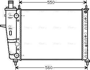 Ava Quality Cooling FTA2230 - Radiatore, Raffreddamento motore autozon.pro