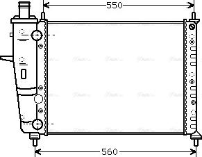 Ava Quality Cooling FTA2233 - Radiatore, Raffreddamento motore autozon.pro