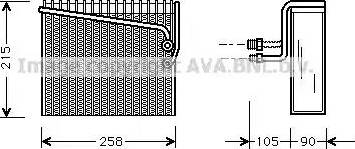 Ava Quality Cooling FT V072 - Evaporatore, Climatizzatore autozon.pro