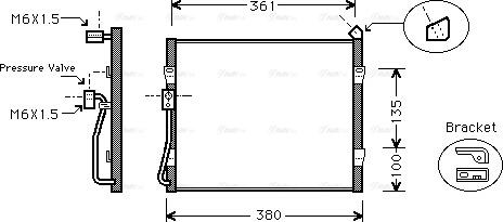 Ava Quality Cooling HD 5089 - Condensatore, Climatizzatore autozon.pro