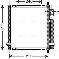 Ava Quality Cooling HD5197D - Condensatore, Climatizzatore autozon.pro