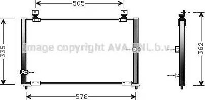 Ava Quality Cooling HD 5108 - Condensatore, Climatizzatore autozon.pro