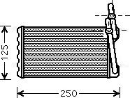 Ava Quality Cooling HD6203 - Scambiatore calore, Riscaldamento abitacolo autozon.pro