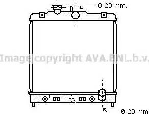 Ava Quality Cooling HD 2068 - Radiatore, Raffreddamento motore autozon.pro