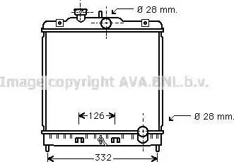 Ava Quality Cooling HD 2067 - Radiatore, Raffreddamento motore autozon.pro