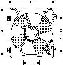 Ava Quality Cooling HD 7523 - Ventola, Raffreddamento motore autozon.pro