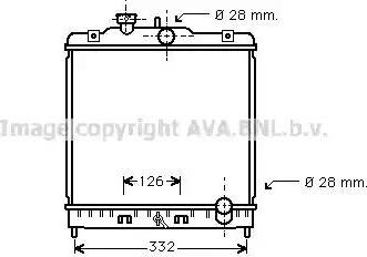 Ava Quality Cooling HDA2067 - Radiatore, Raffreddamento motore autozon.pro