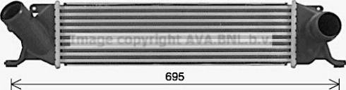 Ava Quality Cooling HY4496 - Intercooler autozon.pro