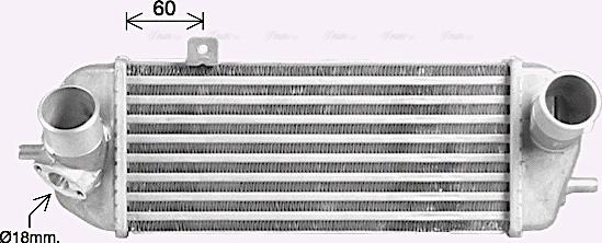 Ava Quality Cooling HY4477 - Intercooler autozon.pro