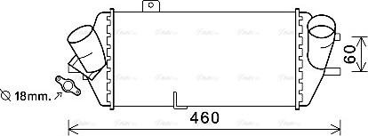 Ava Quality Cooling HY4389 - Intercooler autozon.pro