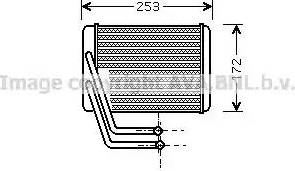 Ava Quality Cooling HY 6144 - Scambiatore calore, Riscaldamento abitacolo autozon.pro