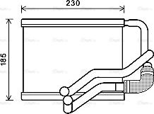 Ava Quality Cooling HY6314 - Scambiatore calore, Riscaldamento abitacolo autozon.pro