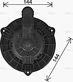 Ava Quality Cooling HY8475 - Ventilatore abitacolo autozon.pro