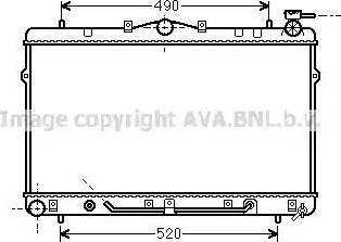 Ava Quality Cooling HY 2044 - Radiatore, Raffreddamento motore autozon.pro