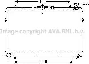 Ava Quality Cooling HY 2043 - Radiatore, Raffreddamento motore autozon.pro