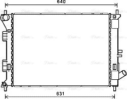 Ava Quality Cooling HY2335 - Radiatore, Raffreddamento motore autozon.pro